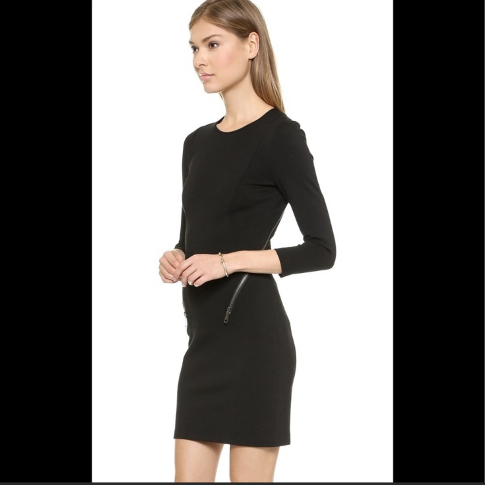 Rebecca Minkoff Long Sleeve Zipper Dress Size 4